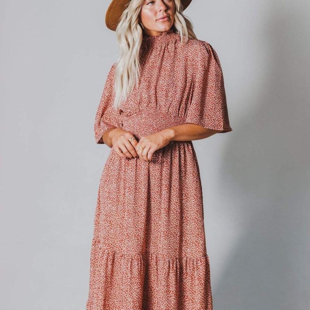 Long Maxi Floral Dress